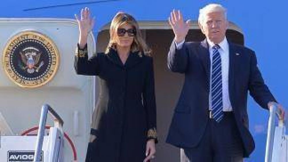Bruselas recibi� a Trump con un gran dispositivo de seguridad