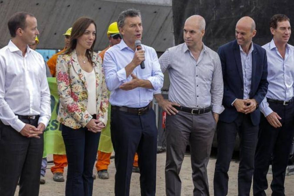 Obras y campa�a: Macri y Vidal inauguran hoy el viaducto del Puente Lanoria