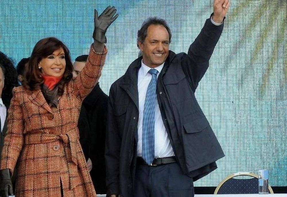 La f�rmula CFK-Scioli supera el 30% de intenci�n de voto en Provincia