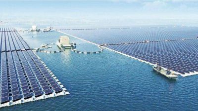 China inaugur� la planta flotante de energ�a solar m�s grande del mundo