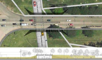 Comienza la obra del enlace vial entre Chalet y Centenario