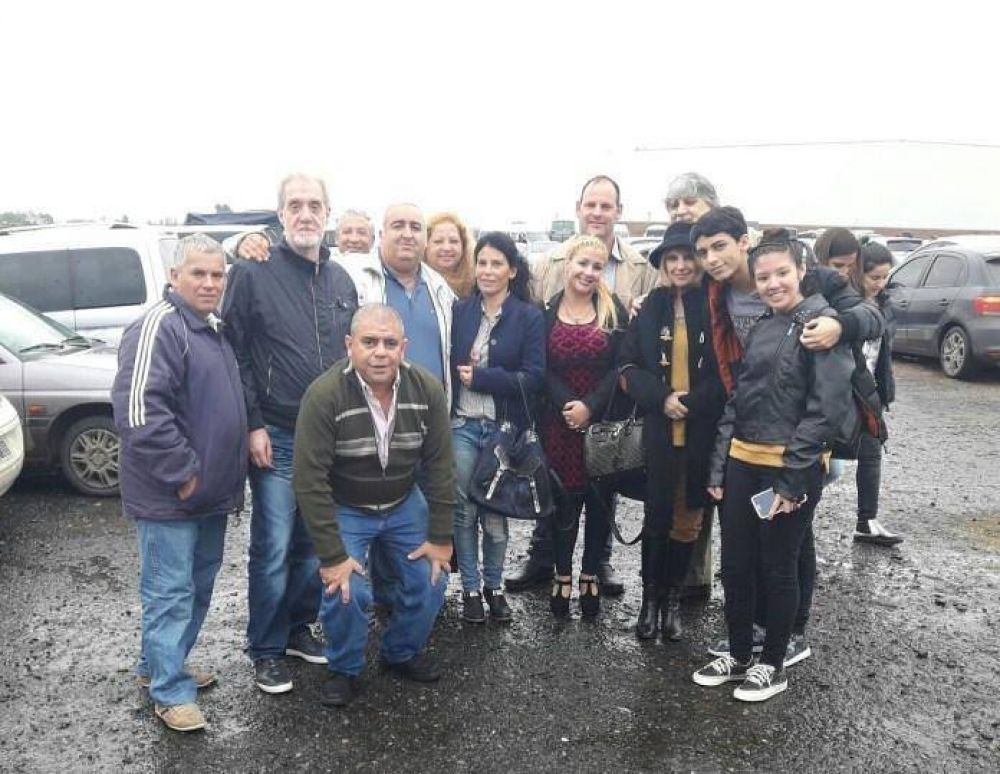 Concejales baraderenses en el lanzamiento de Un Pas