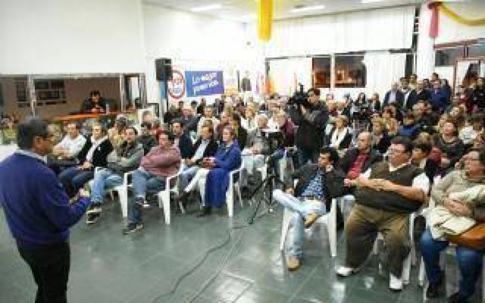 Buil y Reynoso dieron detalles de la situacin hdrica en Rivadavia