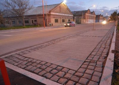 Se presentaron las mejoras realizadas en calle Donado, entre Chile y Brickman
