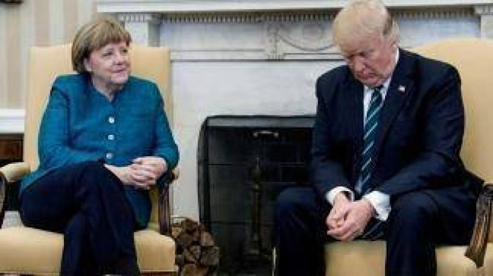 Merkel reclam� mayor cohesi�n por parte de Europa y su partido critic� a Trump