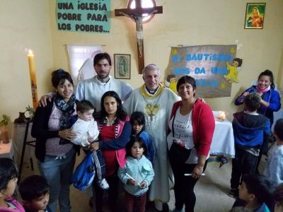La di�cesis de San Justo festej� el 25 de Mayo junto a las familias matanceras