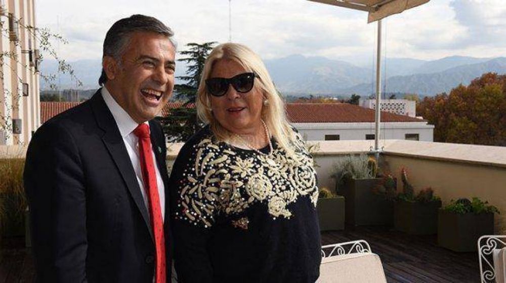 El gobernador Cornejo y la diputada Carri� se reunieron en Mendoza de cara 