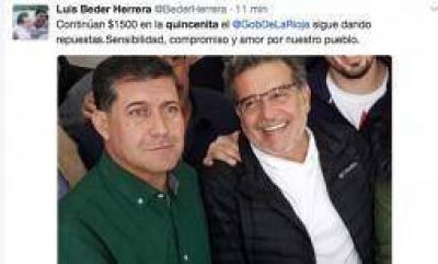 Casas y Beder confirmaron que contin�a el bono de $1.500