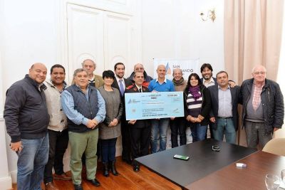 San Fernando otorg� una nueva ayuda econ�mica a los Bomberos Voluntarios