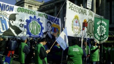 No hubo acuerdo y la UOM activa los paros a partir del jueves