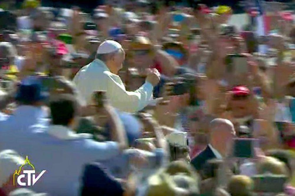 Texto completo de la catequesis del papa Francisco en la audiencia del 31 de mayo de 2017