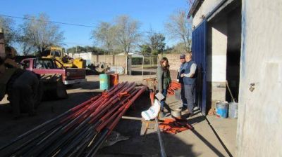 Reyes recorri� obras en El Perdido