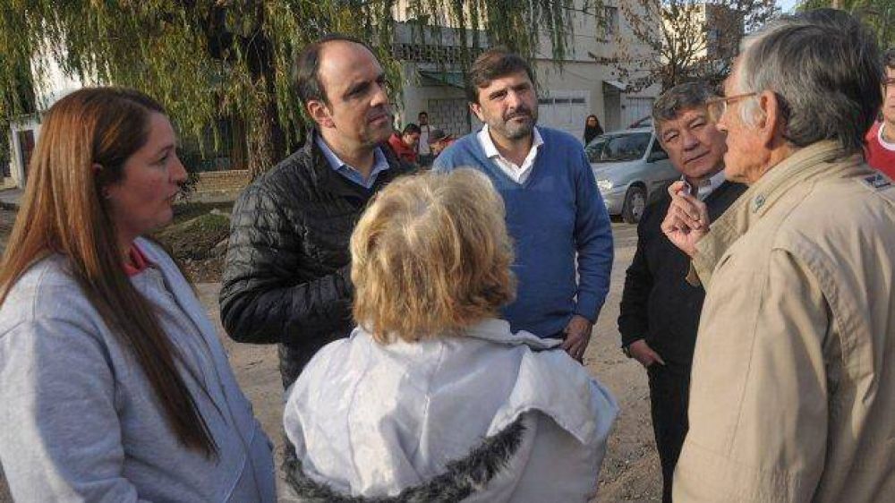 Comienza la construcci�n de la conexi�n vial entre Chalet y Centenario