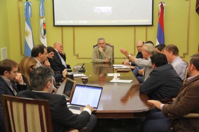Passalacqua presidi� reuni�n de trabajo del Gabinete Productivo