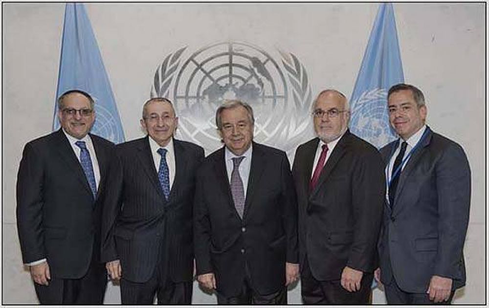 El Secretario General de la ONU asegur que ''negar el derecho a Israel de existir es antisemitismo''