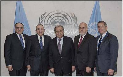 El Secretario General de la ONU asegur� que ''negar el derecho a Israel de existir es antisemitismo''