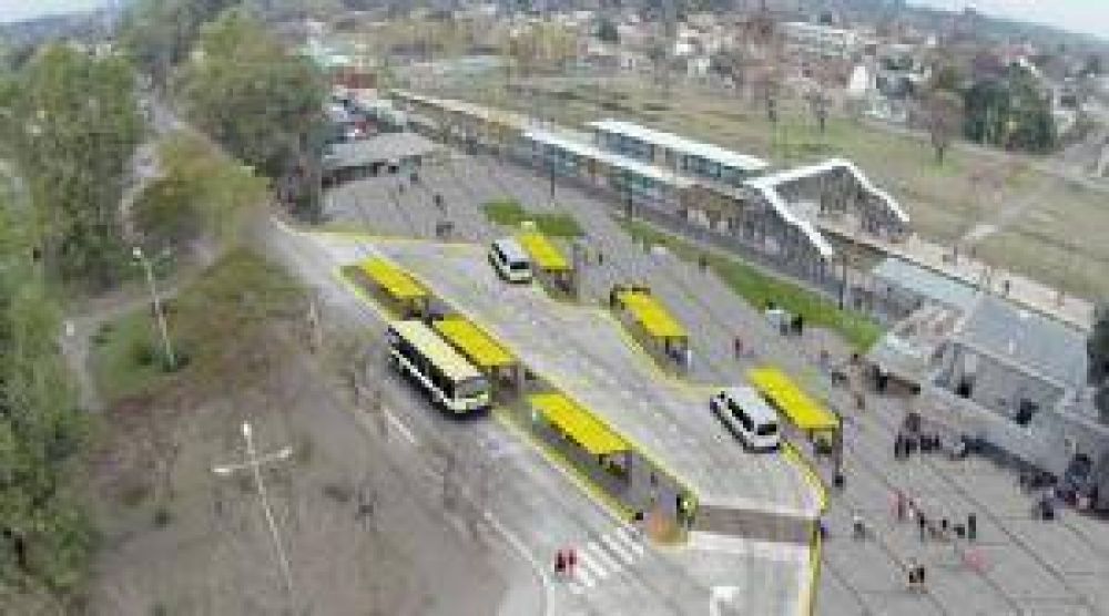 Construyen un centro de Transferencia de transporte p�blico