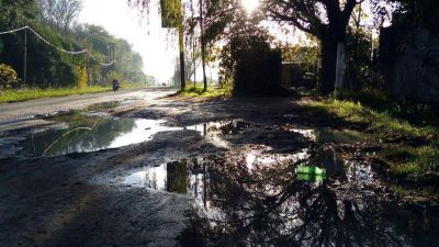 Reclamos por aguas servidas en San Jos� Obrero