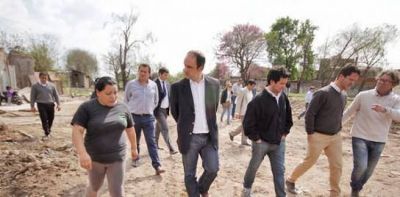 Corral recorre obras en Guadalupe oeste