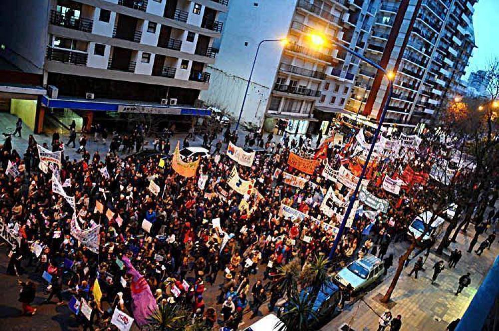 Manifestacin, festival y marcha por Ni una Menos