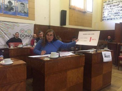 Claudia Rodr�guez: �El desmesurado aumento de tasas es pr�cticamente confiscatorio�