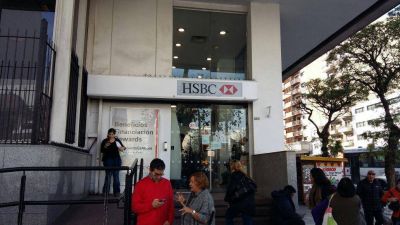 Bancarios volvieron a suspender la actividad en el HSBC