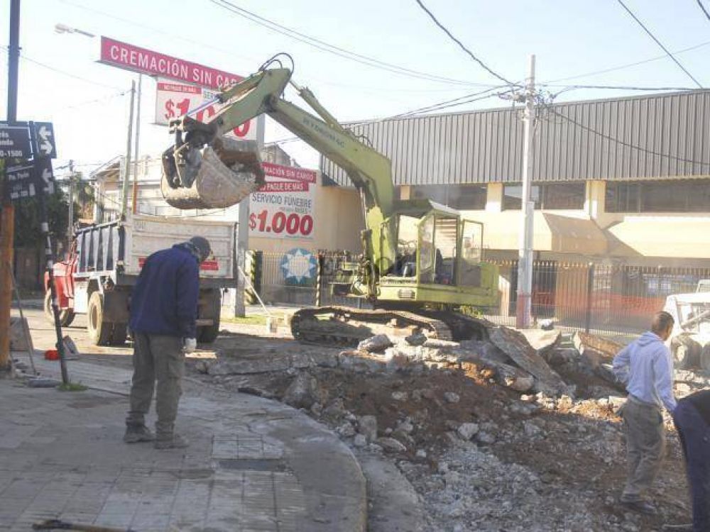 Siguen los trabajos de bacheo