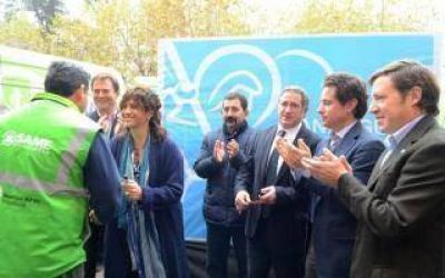 San Miguel: M�ndez present� el SAME junto a la Ministra Ortiz