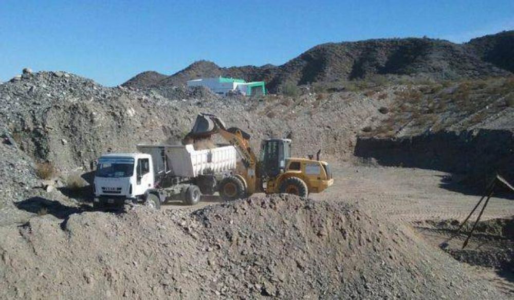 Empezaron los trabajos para el futuro parque de Caucete