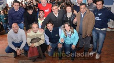 La S�ptima respalda a Cristina y pregona la unidad