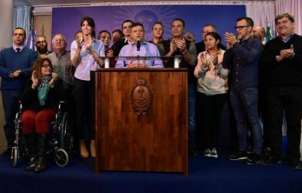 Peppo agradeci� a la gente 