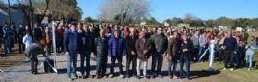 Se habilit� oficialmente el camino seguro Chivilcoy a Ram�n Biaus