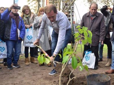 Garro anunci� que se va a implementar un sistema de contenedores para recolectar los residuos