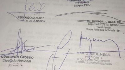 El massismo equipara a Carri�, el PRO y los K por el aumento de sus gastos y pasajes