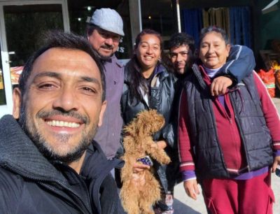 Patricio Mussi contin�a pedaleando por distintos puntos de Berazategui