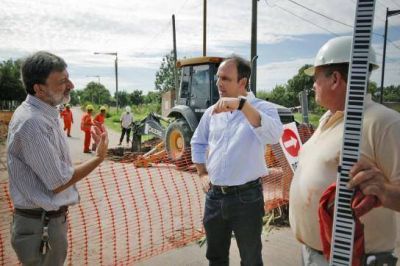 Plan Norte: Avanza la construcci�n del desag�e Espora