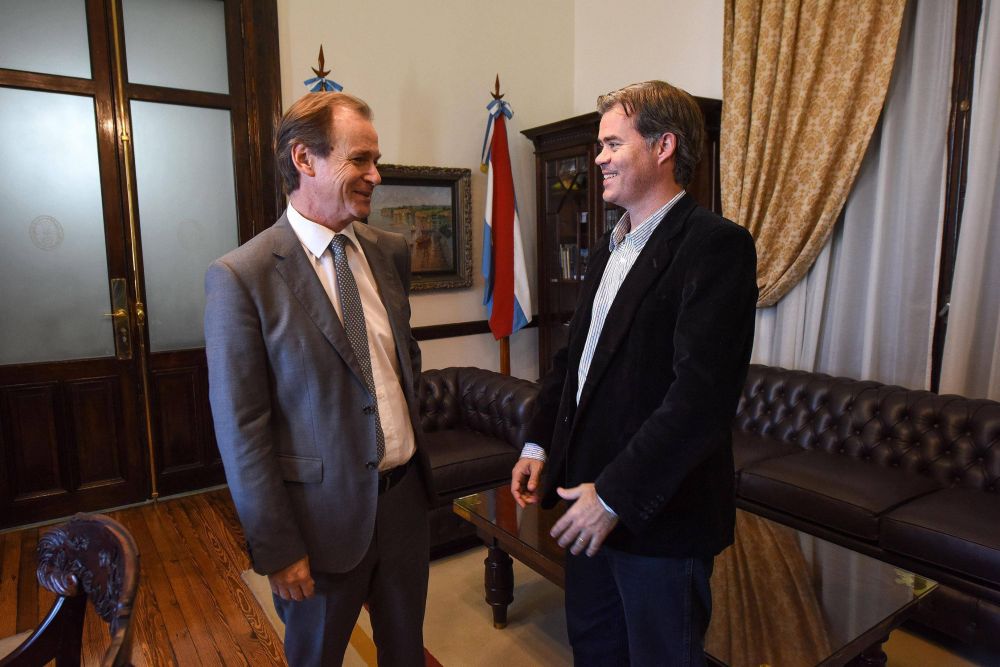 El Intendente de Gualeguaych� coincidi� con Bordet en la necesidad de �afianzar el peronismo� 