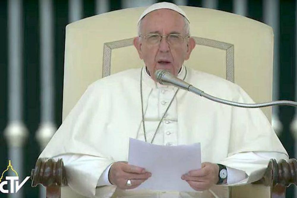 Texto completo de la catequesis del papa Francisco, en la audiencia del 7 de junio de 2017