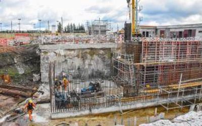 Avanzan obras cloacales de AySA en Tigre