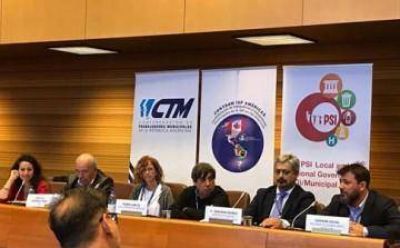 Municipales presentaron en la OIT los avances de la ley de paritarias bonaerense