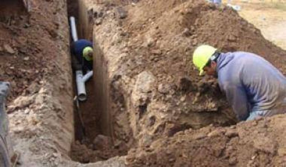 M�s de $90 millones para agua potable y cloacas en Santa Luc�a