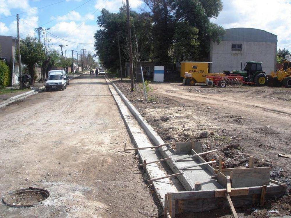 7 cuadras en la calle Piedrabuena y 5 en Padre Perna