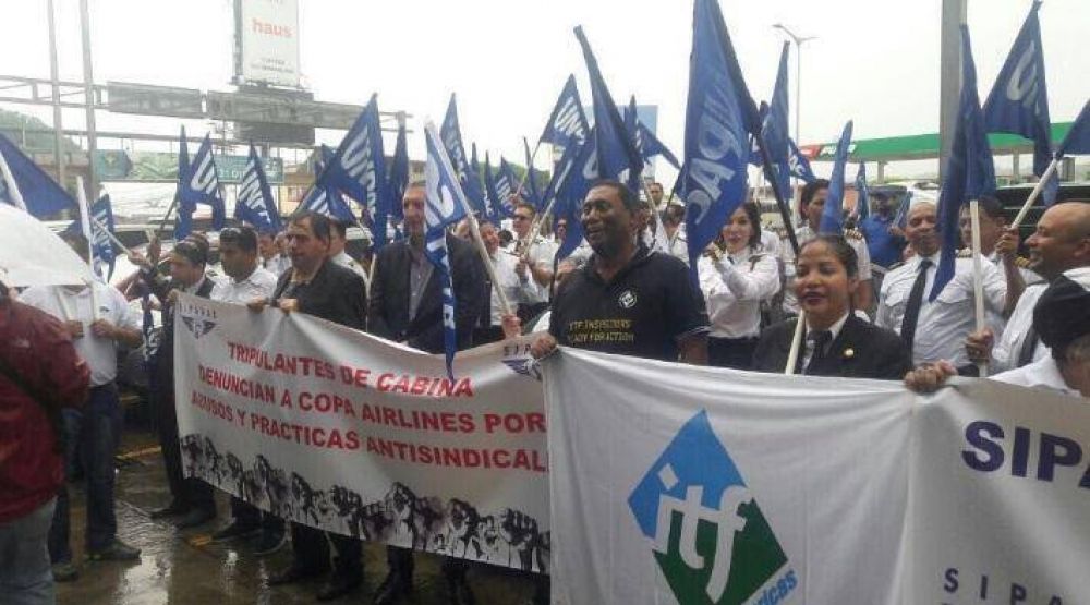 Panam: ITF Amricas se solidariza con pilotos de Copa Airlines