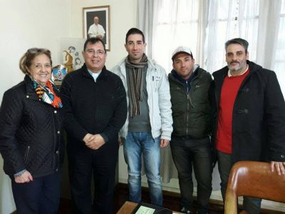 Obispo de Quilmes recibi� a entidad ciclista