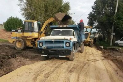 El EMVIAL retom� los trabajos en la Zona Sur