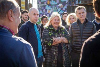 Macri y Carri� presentaron su alianza para la Ciudad: 