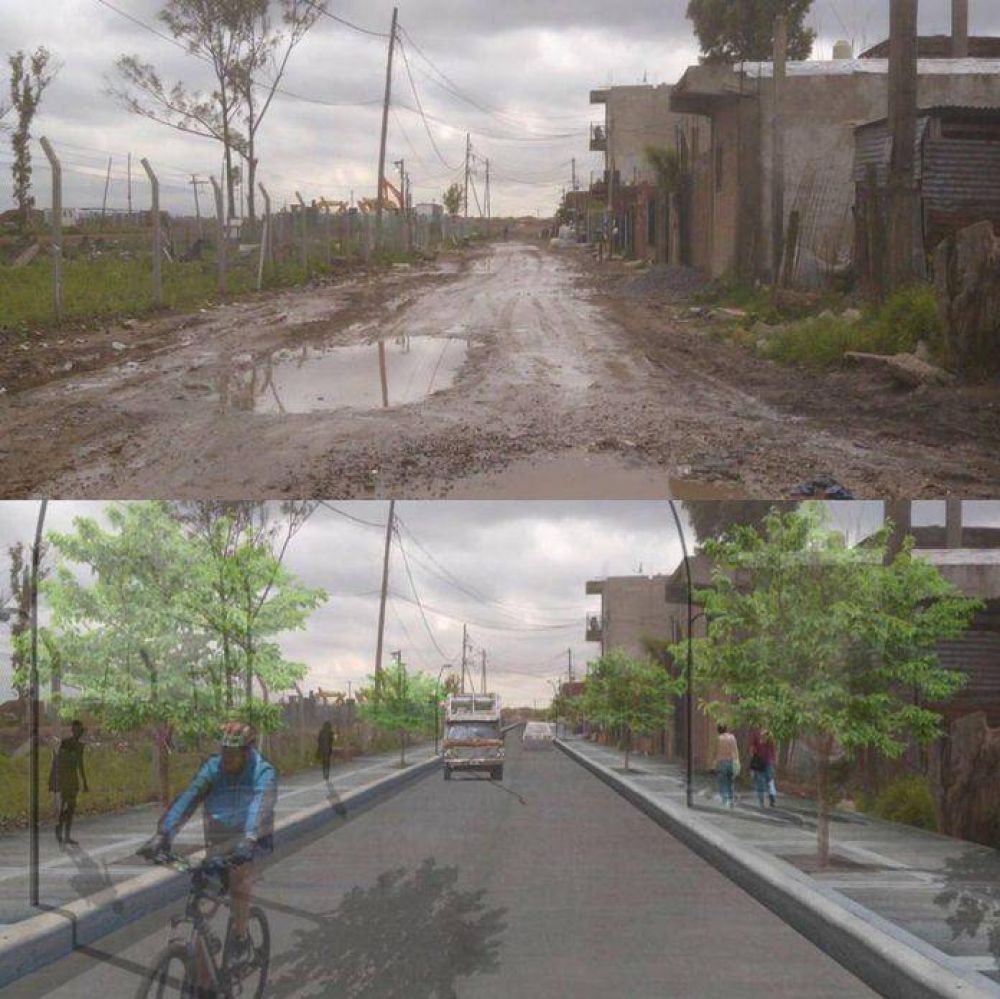 Impulsan obras que beneficiaran a 100.000 habitantes del conurbano