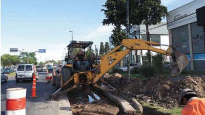 Avanzan las obras en los accesos a la ciudad