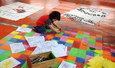 Tarde de trueque y taller de reciclado en el Benjam�n Ver�n