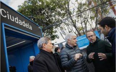 Avanzan obras el�ctricas del tren Sarmiento en Tres de Febrero